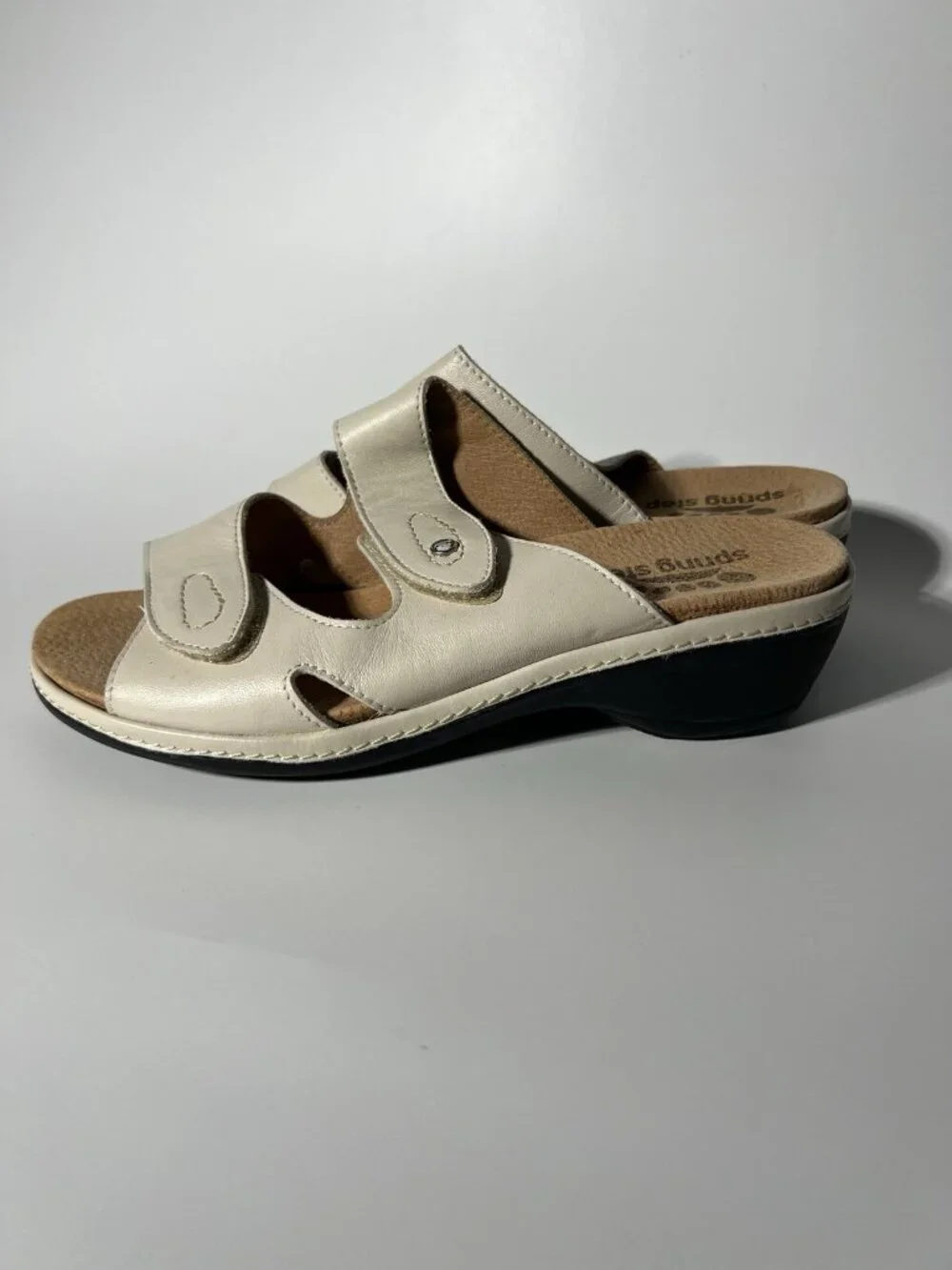 Spring Step Keesha Women’s Leather Shoes Tan EU 38 US 7.5-8 Comfort Casual